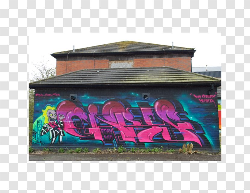 Graffiti Mural Facade Street Art Transparent PNG