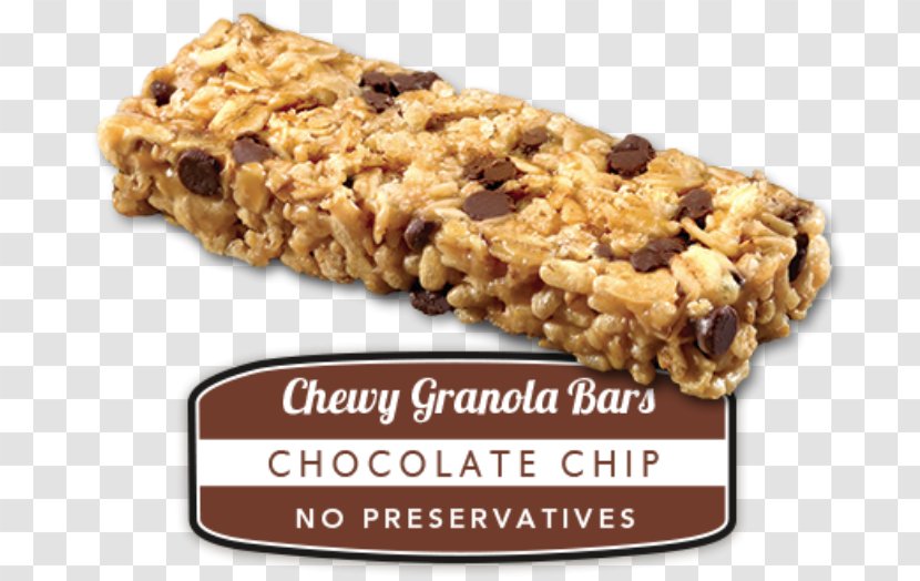 Granola Flapjack Chocolate Chip Food Nutrition Facts Label - Breakfast Cereal - Sugar Transparent PNG