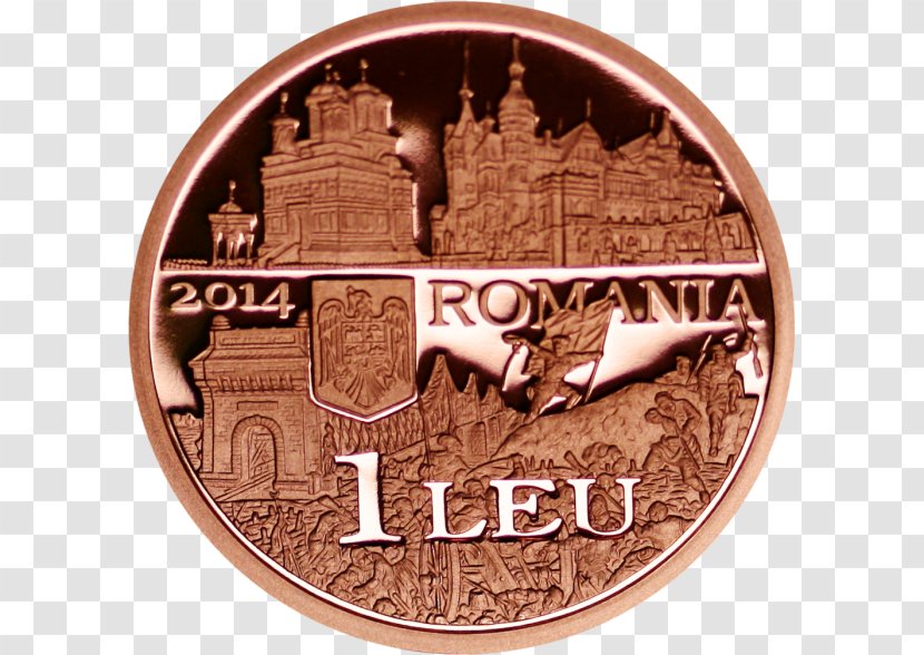 The National Bank Of Romania Coin Numismatics Romanian Leu - Carol I Transparent PNG