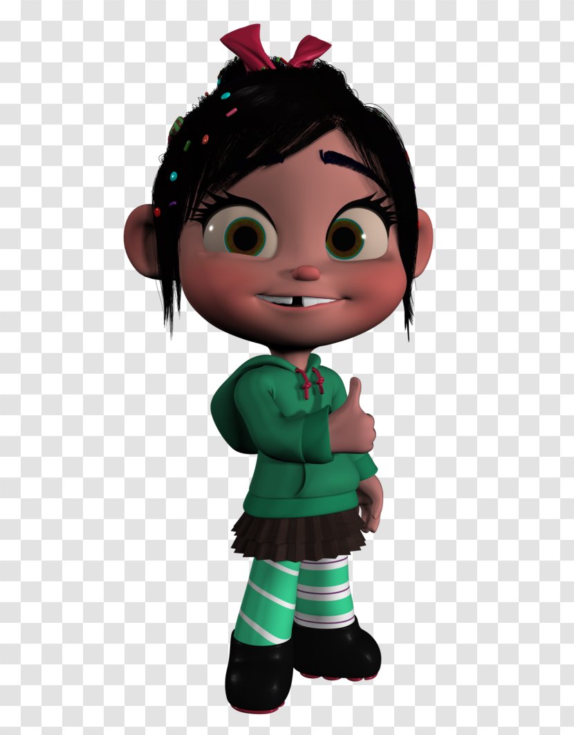 Vanellope Von Schweetz Character Cartoon Tooth - Art - Artifacts Gallery Transparent PNG