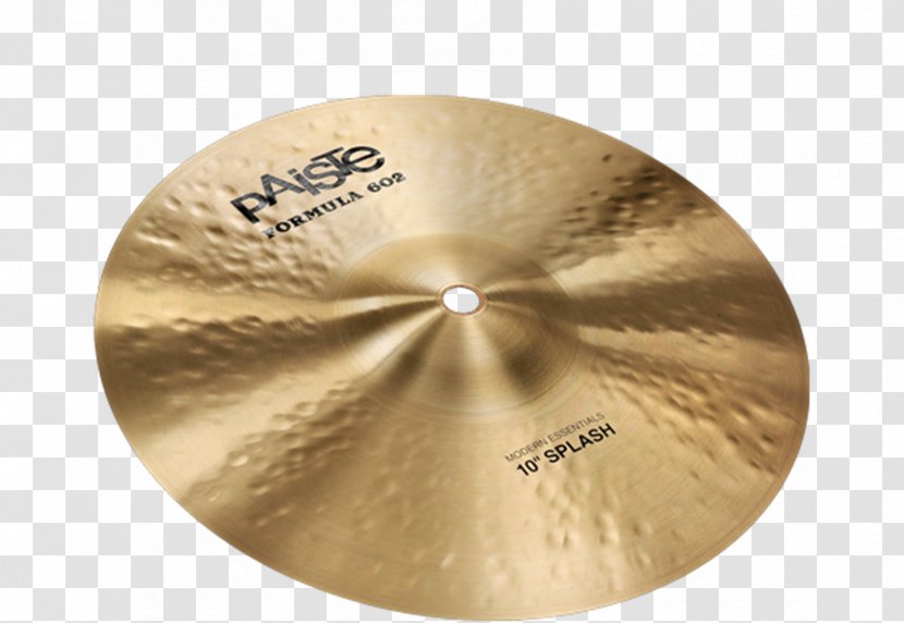 Paiste Splash Cymbal Drums China - Frame - Wind Instruments Transparent PNG