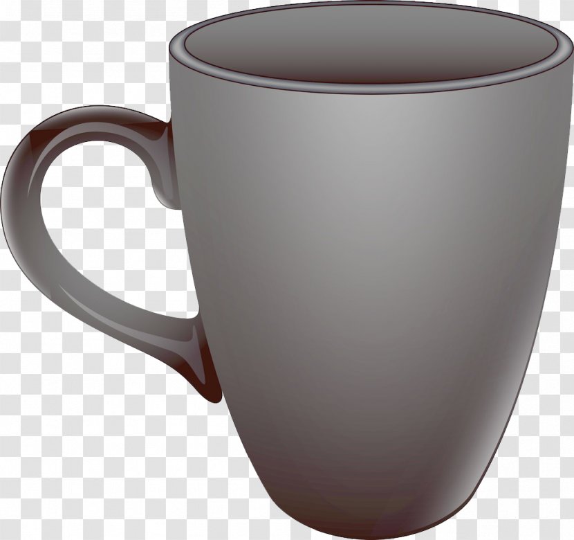 Coffee Cup Bone China Mug - Drinkware Transparent PNG
