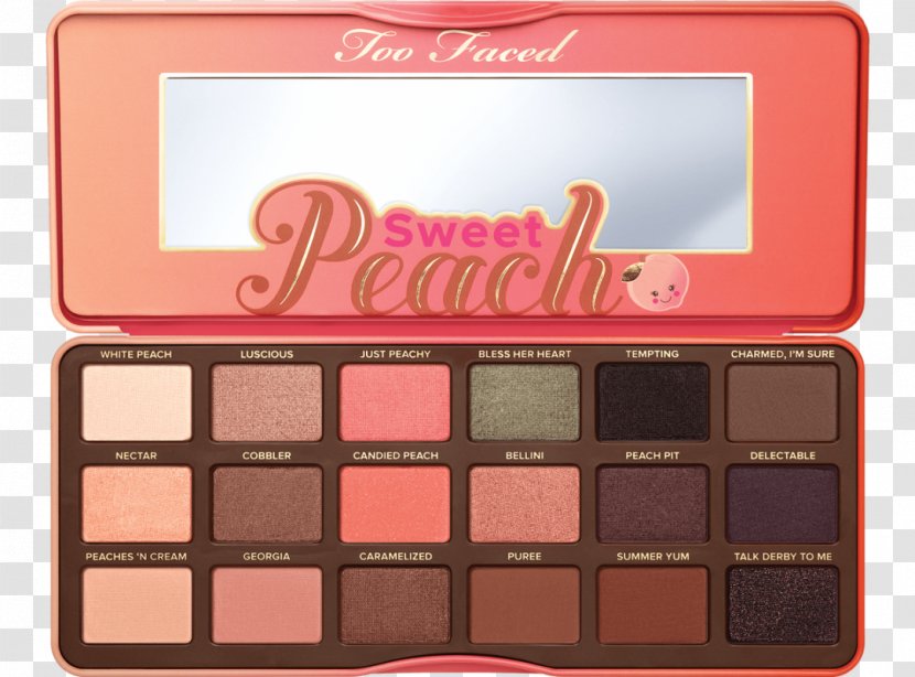 Eye Shadow Cosmetics Peach Color Sephora - Box Transparent PNG