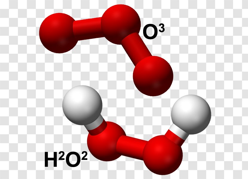 Oxygen Ozone Molecule Hydrogen Peroxide Atom - Molecular Formula Transparent PNG