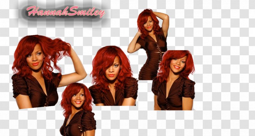 Wig Brown Hair Homo Sapiens Red - Frame Transparent PNG