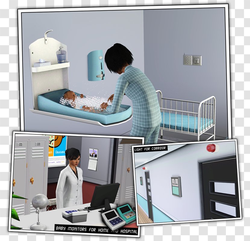 The Sims 3 4 Child 2 - Medical Equipment - Light Clutter Transparent PNG