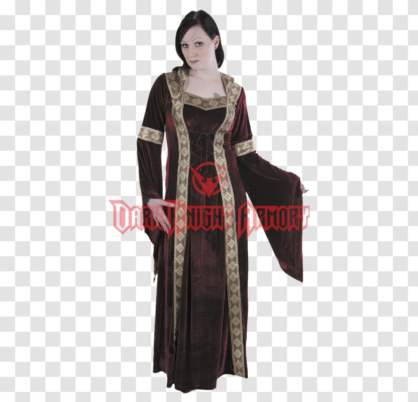Costume Design Middle Ages Court Dress Clothing - Medieval Transparent PNG