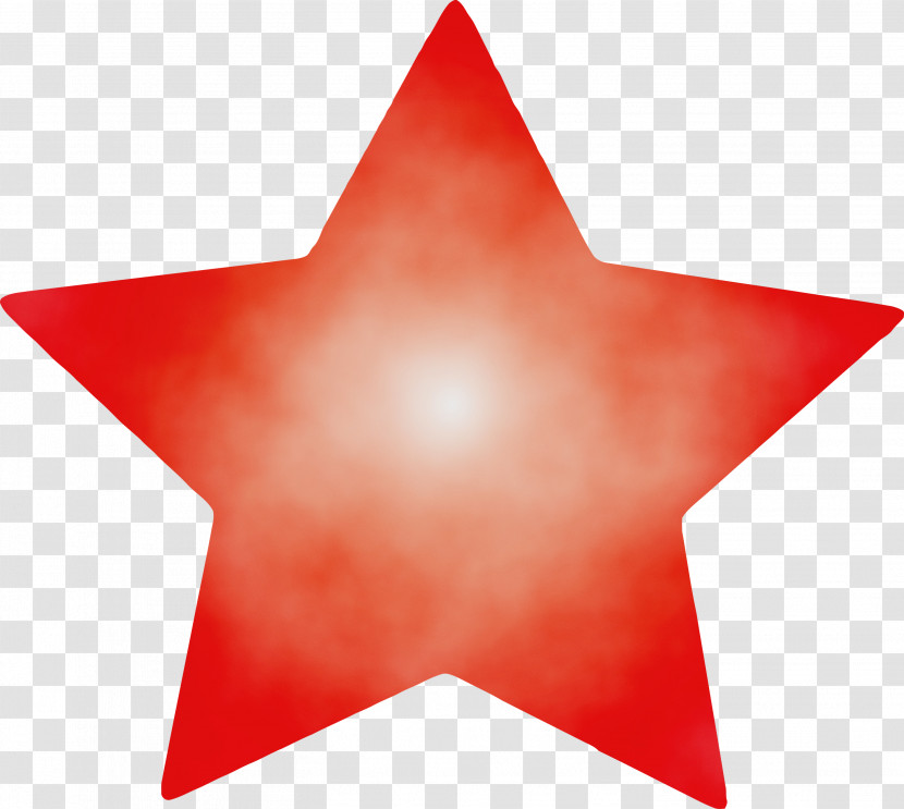 Red Star Symmetry Pattern Symbol Transparent PNG