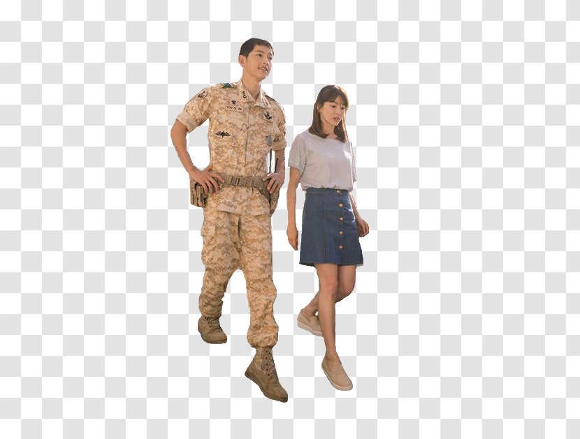 Military Uniform Camouflage - Descendants Of The Sun Transparent PNG