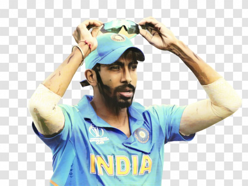 Jasprit Bumrah India National Cricket Team International Council Bowling (cricket) - Sports Uniform - Tshirt Transparent PNG