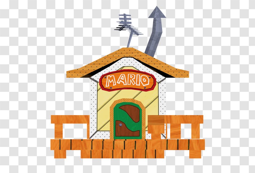 Paper Mario: The Thousand-Year Door Mario Bros. Luigi - Building Exterior Transparent PNG