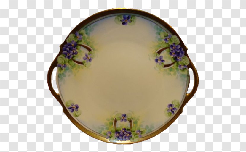 Plate Platter Porcelain Tableware Oval - Hand-painted Cake Transparent PNG