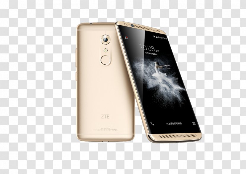 ZTE Axon 7 Mini M Carbon Black Smartphone Android Oreo - Lte Transparent PNG