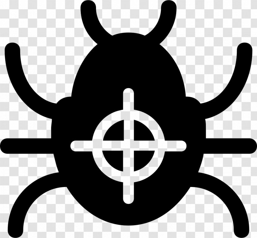 Black And White Symbol Computer Virus - Software Transparent PNG