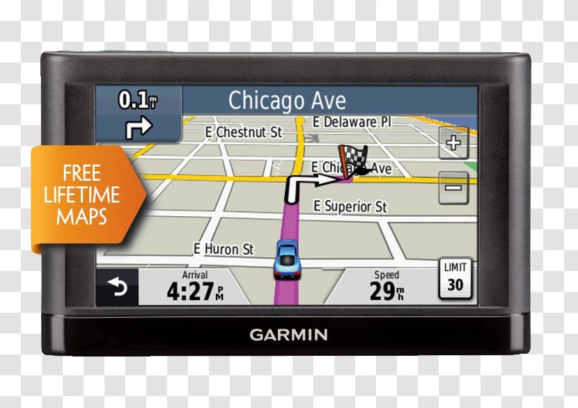 GPS Navigation Systems Car Garmin Nüvi 42 Ltd. Satellite Transparent PNG