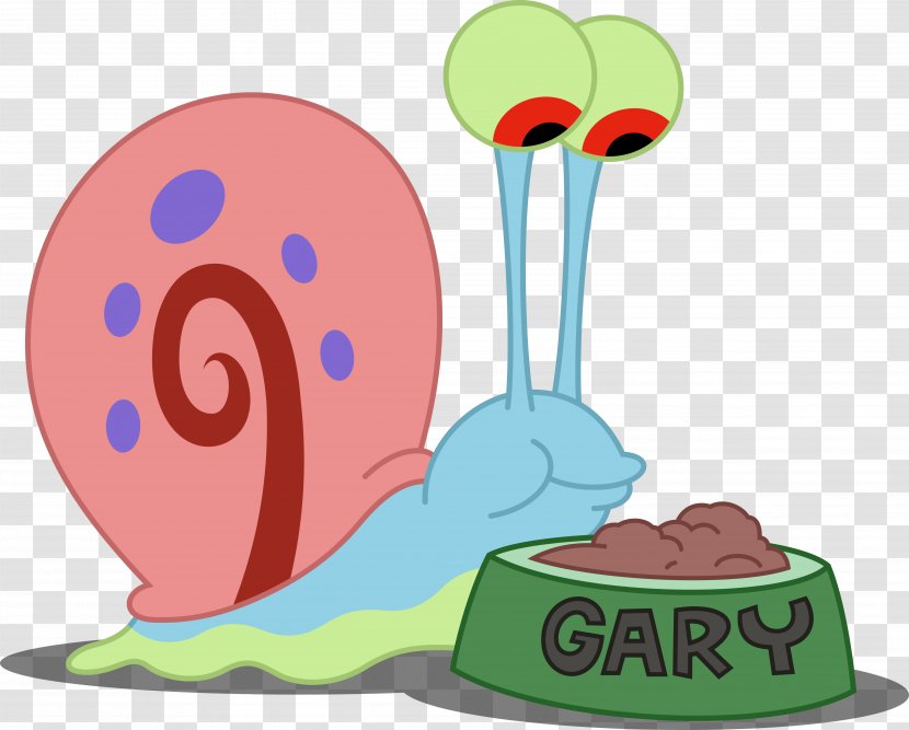 Gary Plankton And Karen Clip Art - Cartoon - Snail Transparent PNG