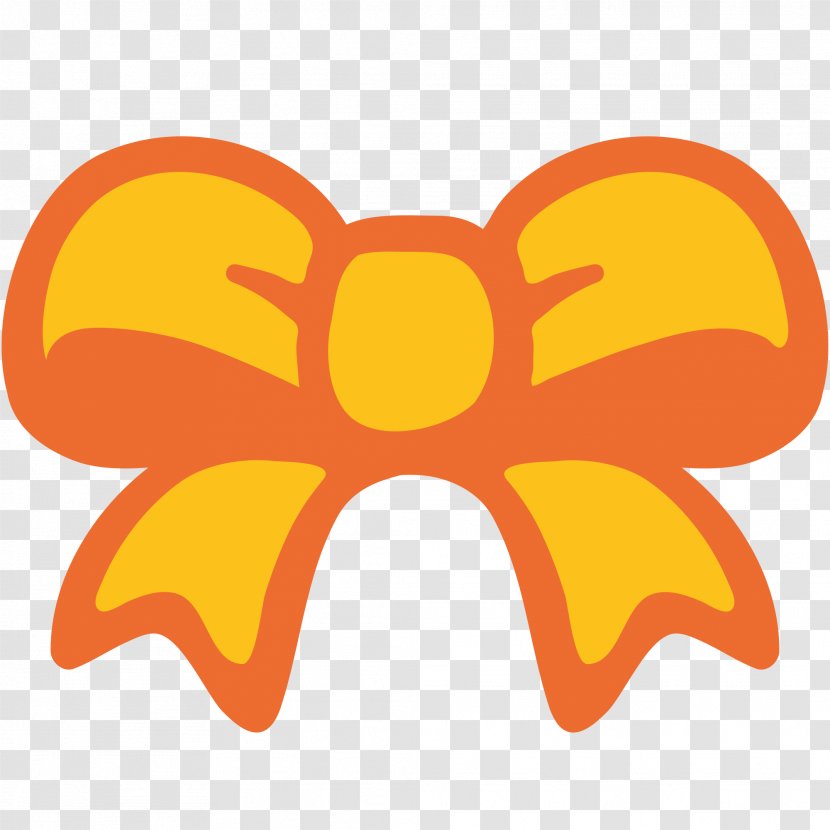 Emoji Sticker Android Ribbon Symbol - Sms Transparent PNG