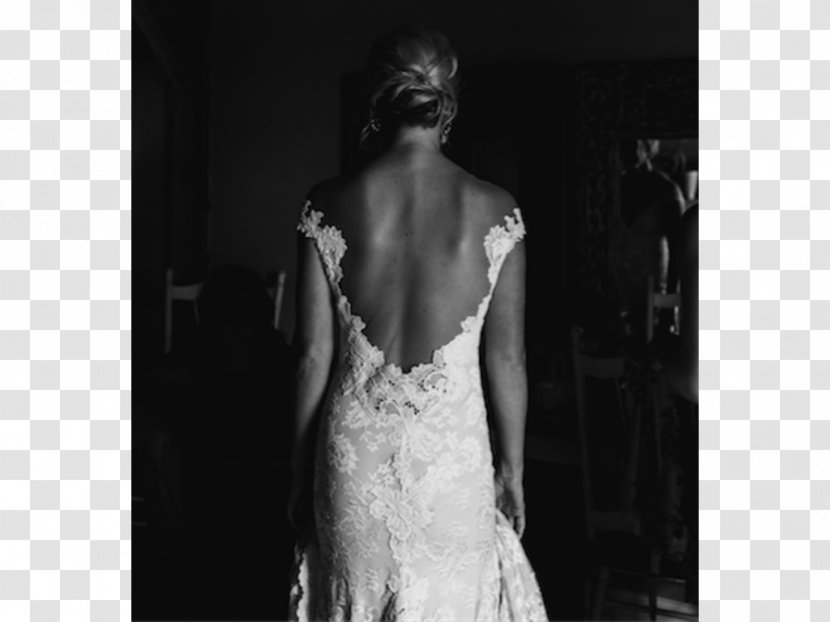 Wedding Dress Cocktail Shoulder - Frame Transparent PNG