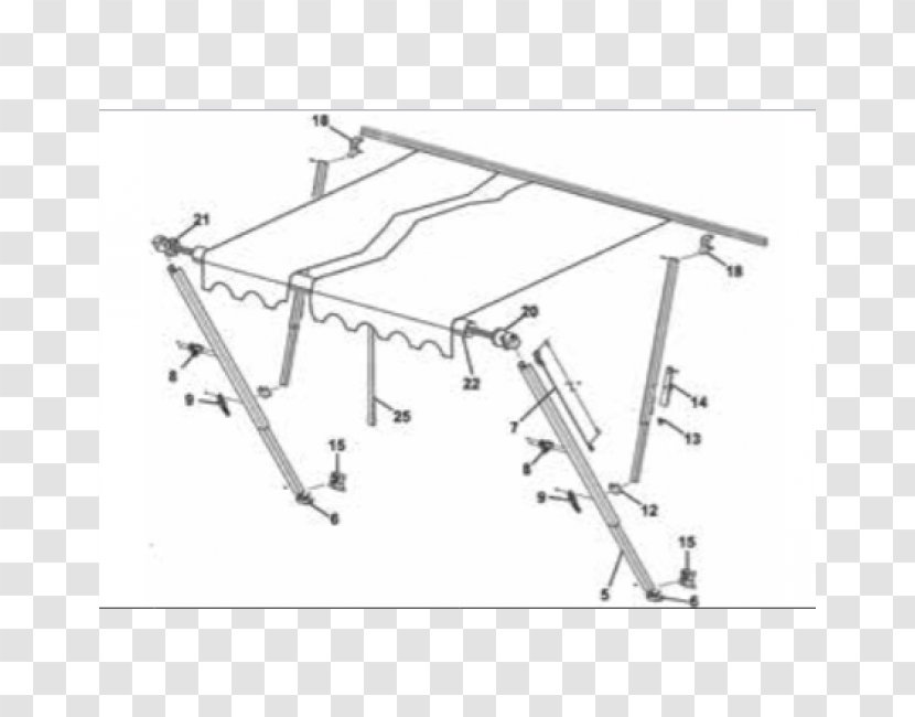 Campervans Awning Dometic Door Caravan - Sunsetter Awnings Transparent PNG