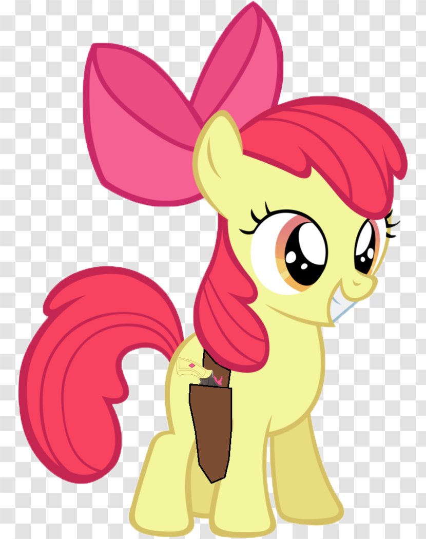 Apple Bloom Applejack Big McIntosh Pony Rarity - Tail - Yeehaw Vector Transparent PNG