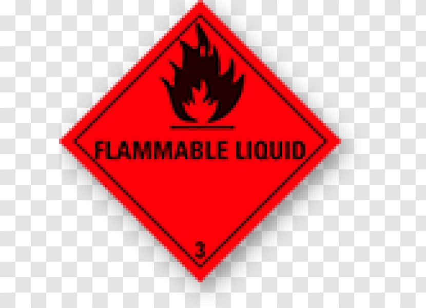 Combustibility And Flammability ADR Label Gas Dangerous Goods - Logo - Etiqueta Transparent PNG