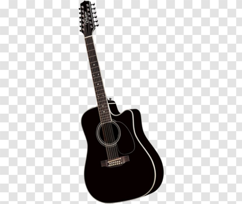 Twelve-string Guitar Acoustic-electric Bass Tiple - String Instrument - Mahogany Transparent PNG