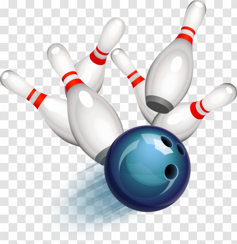 Bowling Ball Pin Clip Art - Equipment - Sports Transparent PNG