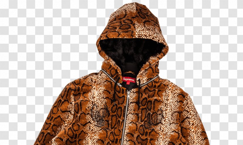 Fur Clothing Outerwear Jacket Hood - Brown Supreme Louis Vuitton