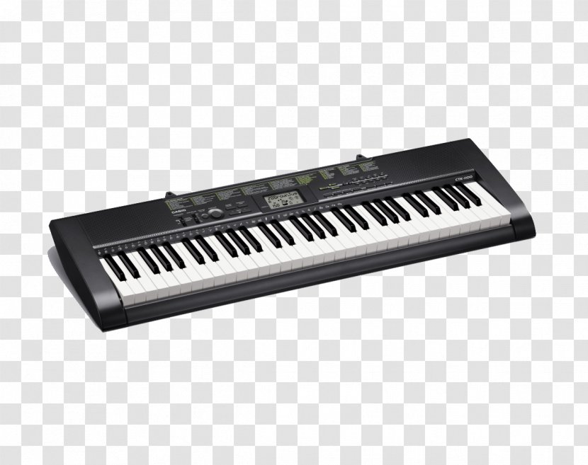 Electronic Keyboard Musical Instruments - Frame - Piano Transparent PNG