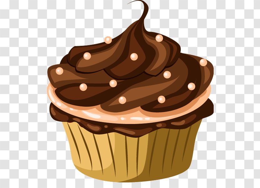 Cupcake Muffin Birthday Cake Chocolate - Cup Transparent PNG
