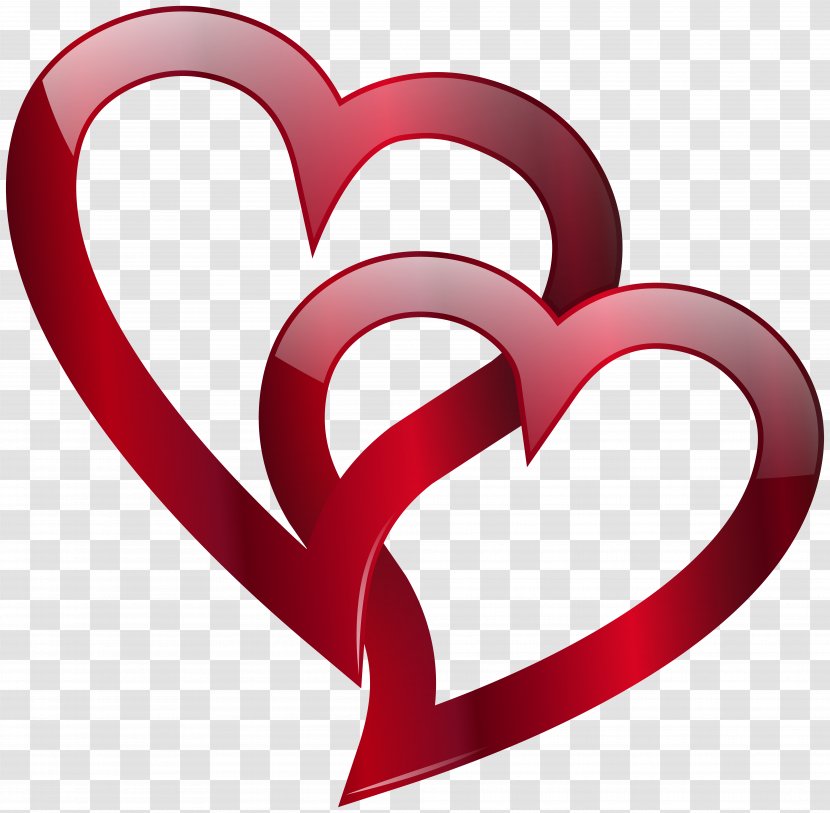 Clip Art Heart Image Love - Silhouette Transparent PNG