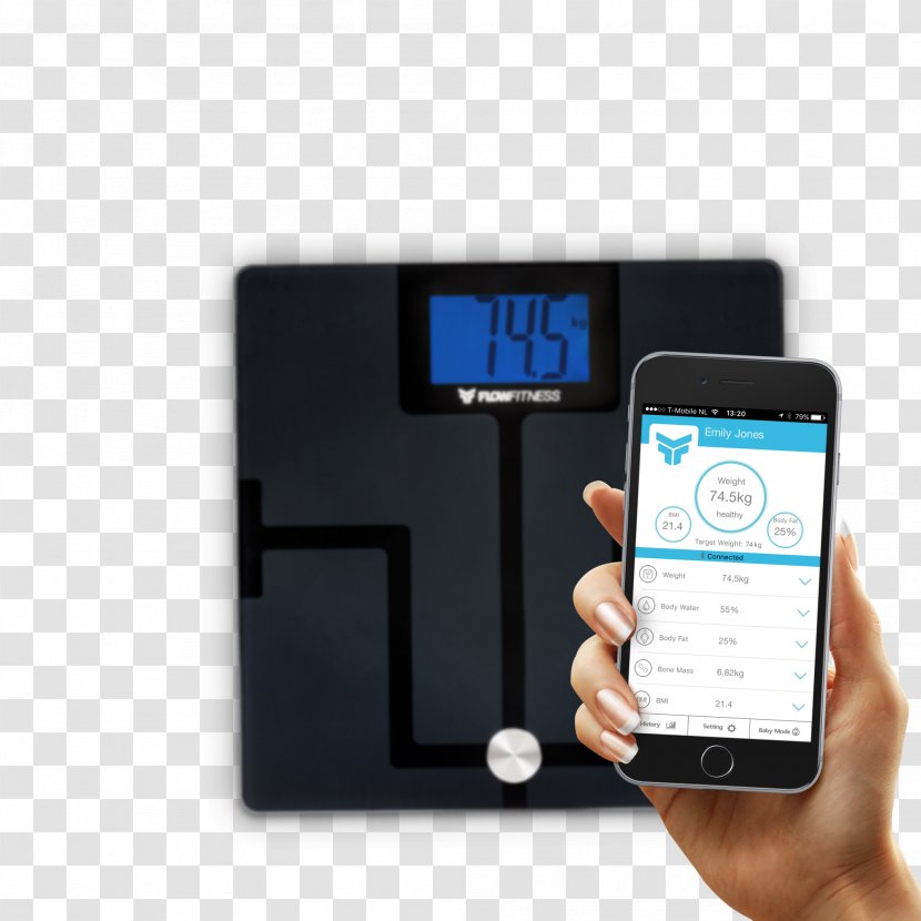 Bluetooth Low Energy Measuring Scales Body Composition Analyser - Weight Transparent PNG