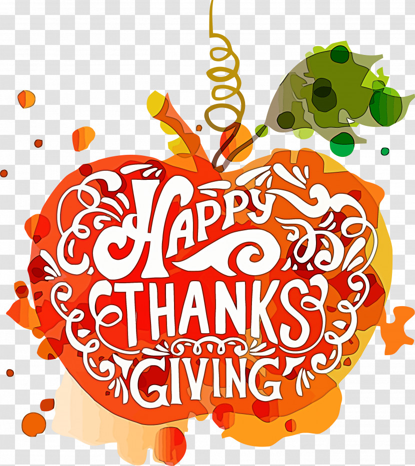 Happy Thanksgving Transparent PNG