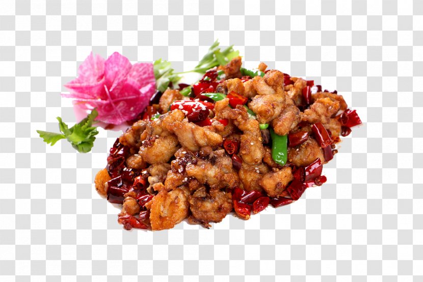 Chinese Cuisine Laziji Sichuan Capsicum Annuum Pungency - Ingredient - Spicy Chicken Transparent PNG