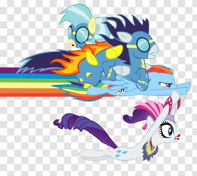 Rainbow Dash Pinkie Pie Applejack Fluttershy Sonic Rainboom - Cartoon Transparent PNG