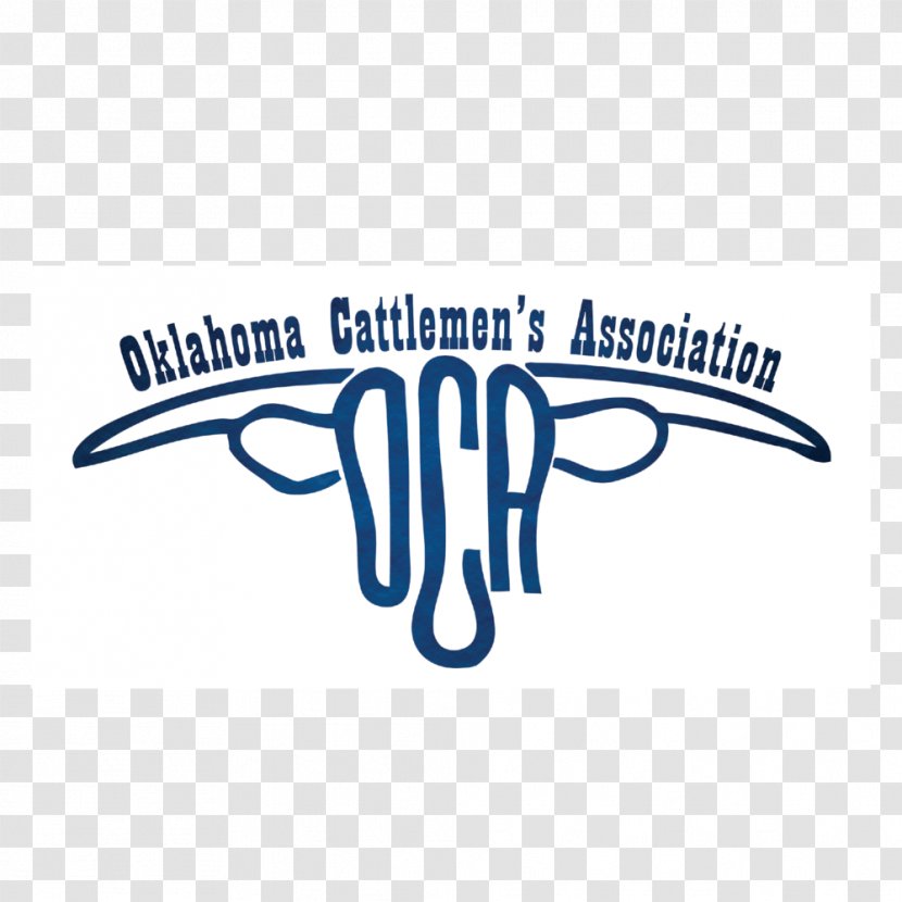 Logo Brand Oklahoma Cattlemen's Association Organization Clip Art - Blue Transparent PNG