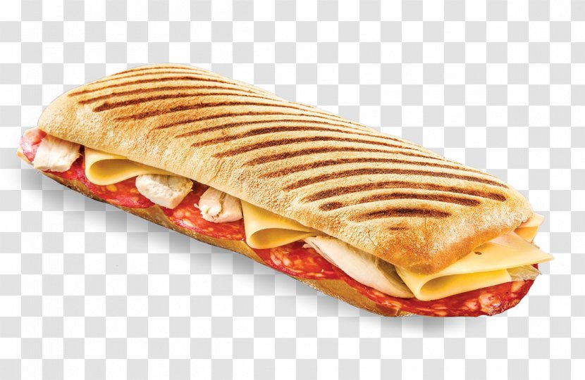 Panini Breakfast Sandwich Submarine Melt Ham And Cheese - Finger Food Transparent PNG