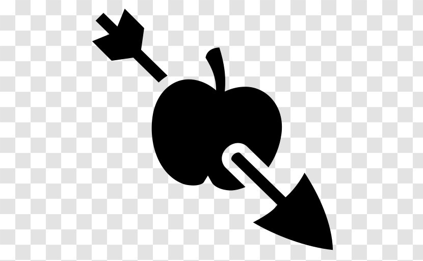 Black And White Monochrome Photography Logo - Apple Fruit Transparent PNG