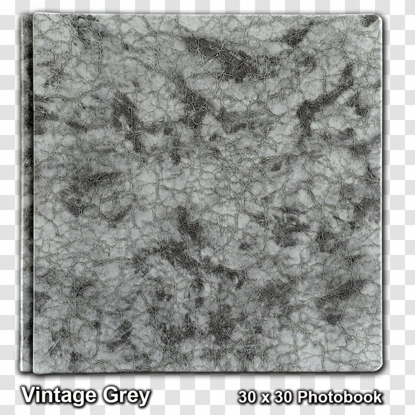 Marble Grey White Black Pattern - Monochrome - Old Book Cover Transparent PNG