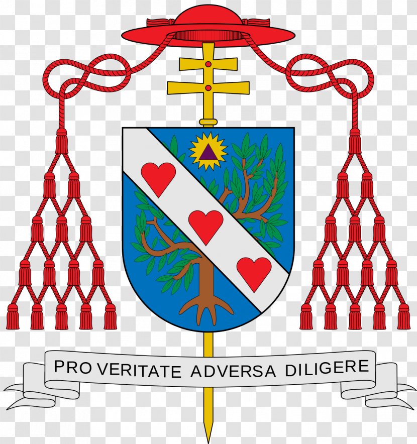 Coat Of Arms His Eminence Cardinal Consecrator Bishop - Martini Transparent PNG