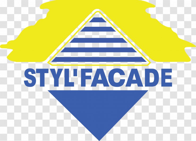 Facade Logo Building Insulation Font - Yellow - Sign Transparent PNG