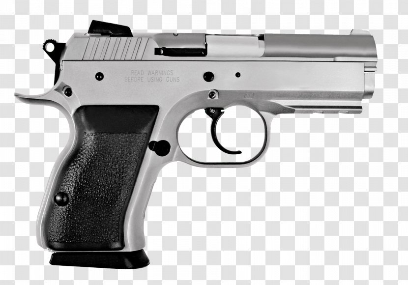 10mm Auto Tanfoglio T95 European American Armory Pistol Firearm - Silhouette - Handgun Image Transparent PNG