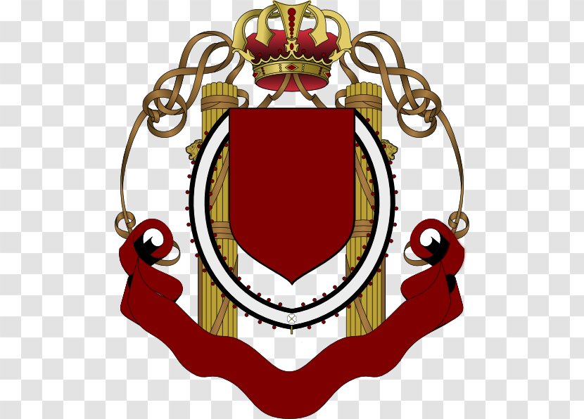 Kingdom Of Italy Italian Fascism Coat Arms - Crest Transparent PNG