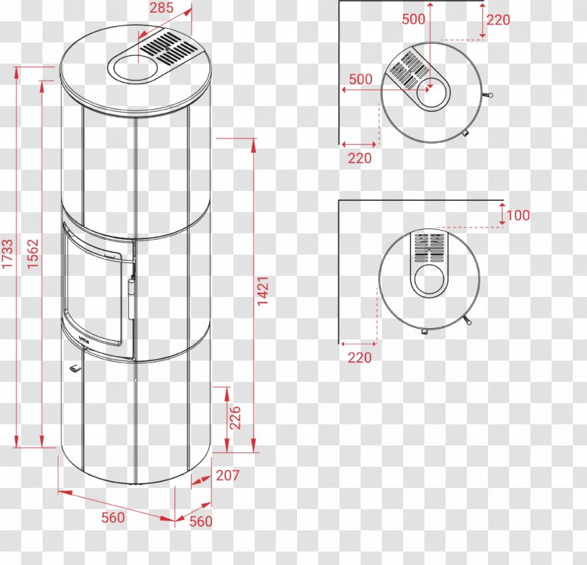 Heat Combustion Chamber Kaminofen Speicherofen Fireplace - Stove - Magic Door Transparent PNG