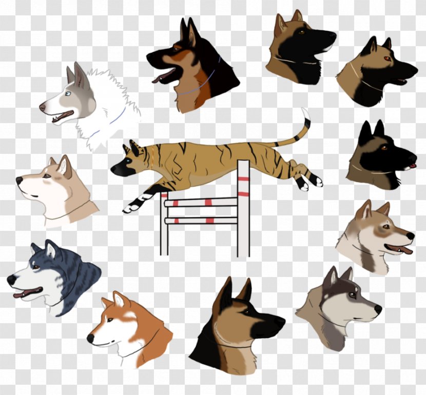 Dog Breed Clip Art - Ready Set Go Transparent PNG