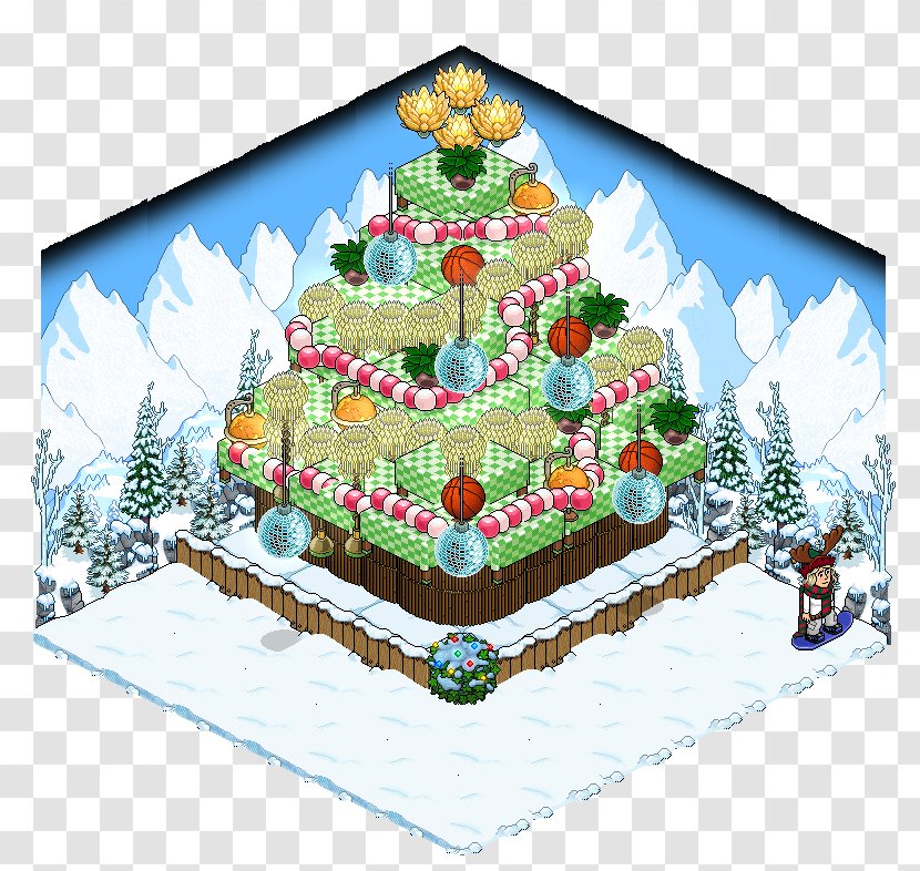 Christmas Tree Fir Ornament Habbo Transparent PNG