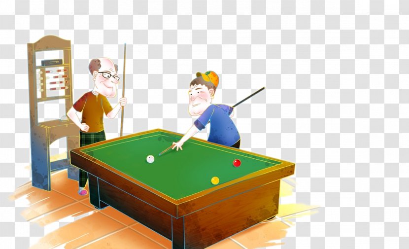 Billiards Cartoon - Carom - Billiard Game Transparent PNG