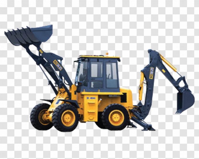XCMG Backhoe Loader Heavy Machinery - Excavator Transparent PNG