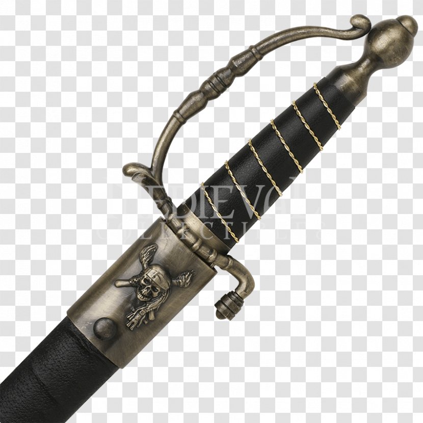 Dagger Sabre Sword Piracy Scabbard Transparent PNG