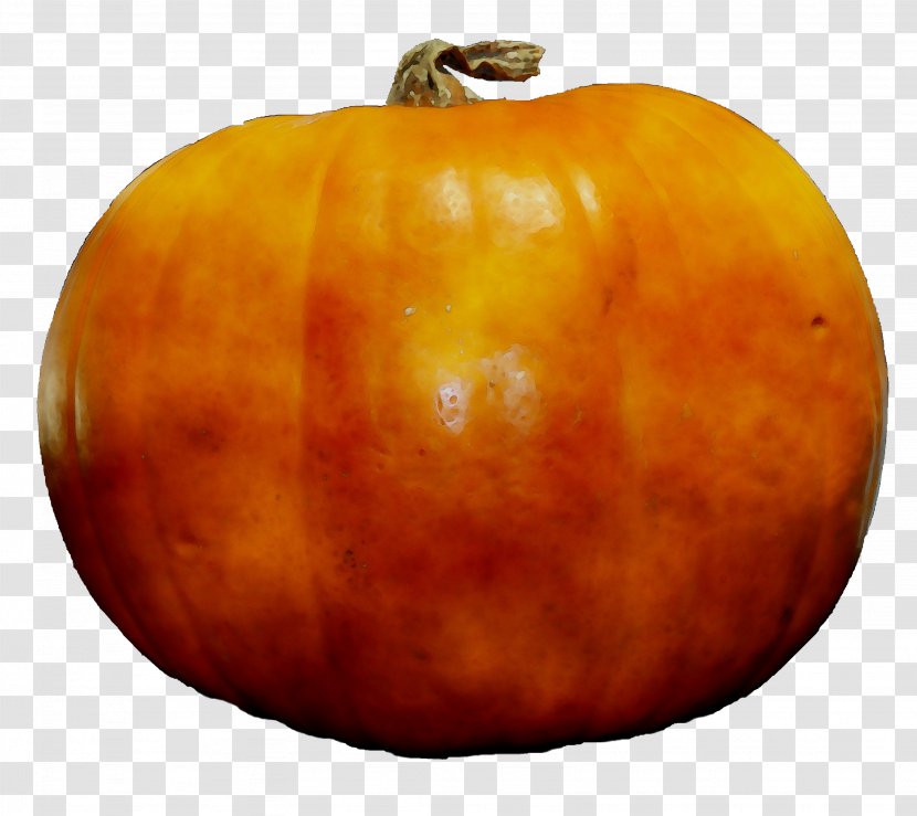 Jack-o'-lantern Calabaza Gourd Pumpkin Winter Squash - Vegetarian Food - Orange Transparent PNG